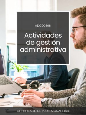 Manual Certificado de profesionalidad ADGD0308. Editorial CPD