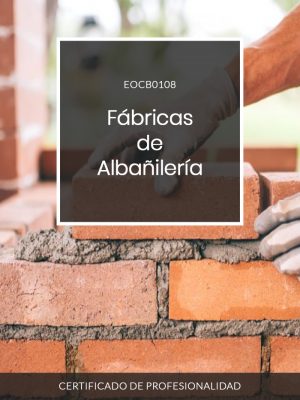 Manual Certificado de profesionalidad EOCB0108. Editorial CPD